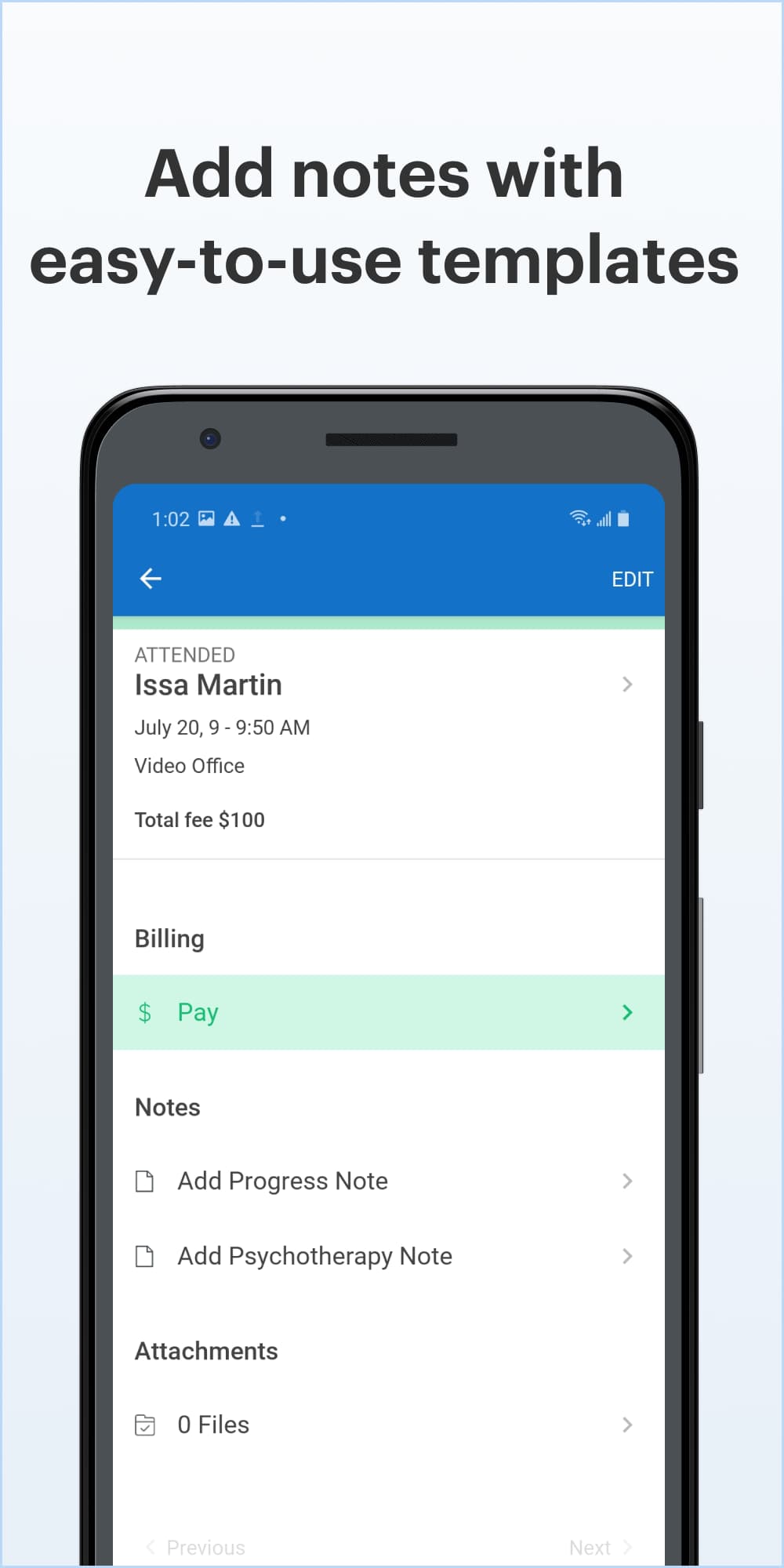 SimplePractice — product imagery