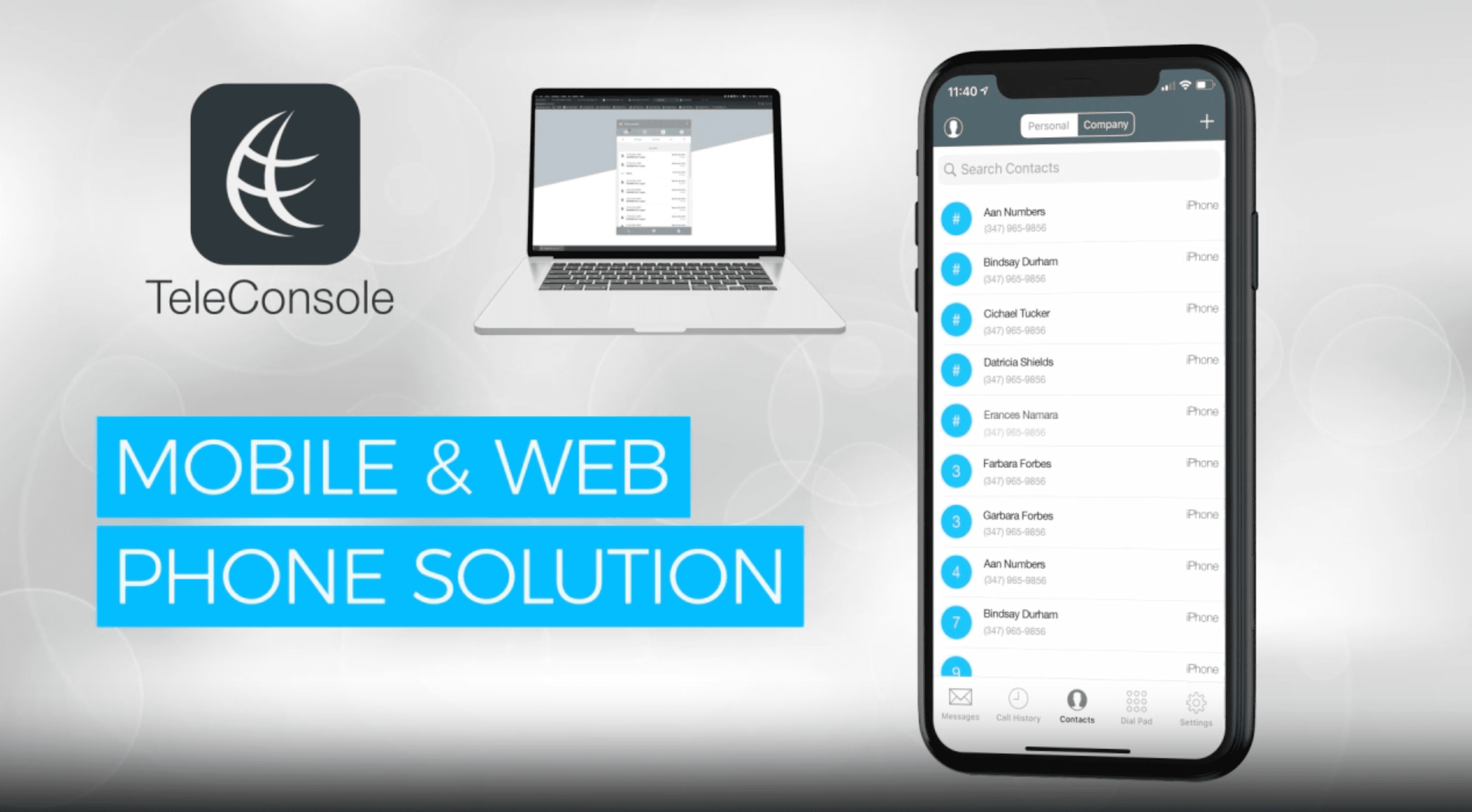 TeleConsole — product imagery