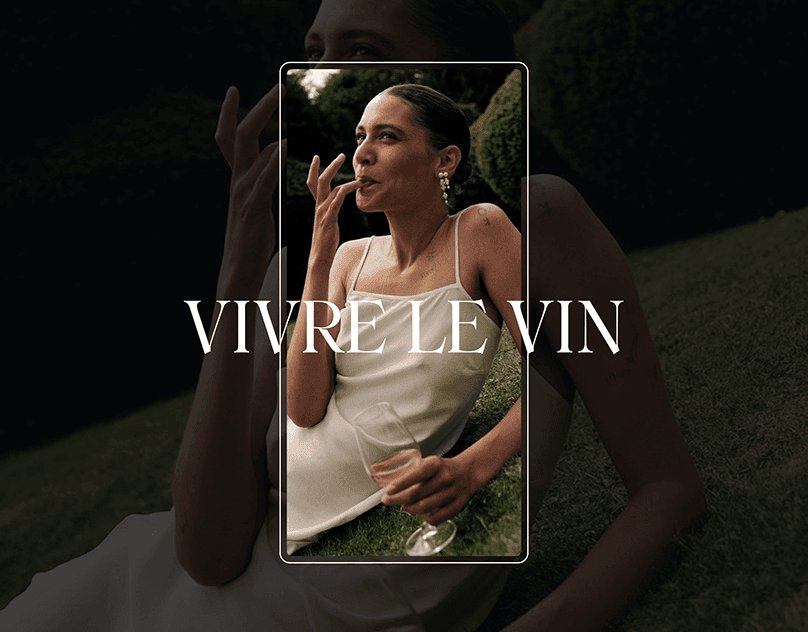 Vivre le Vin — product imagery